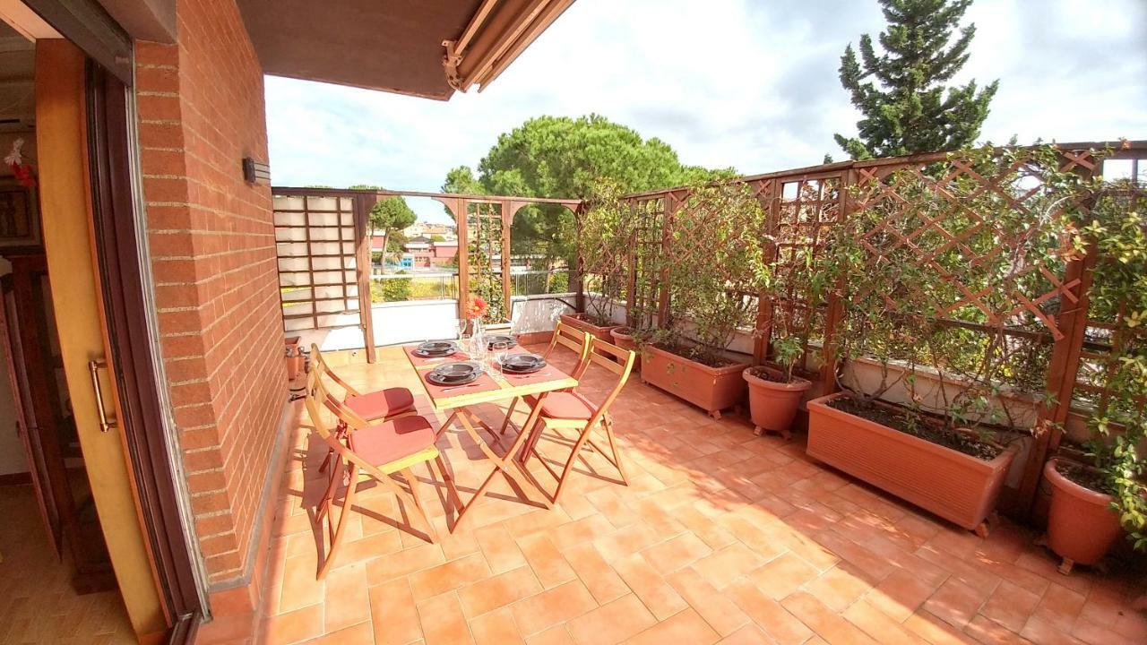 Terrace22 - Delizioso Attico Ben Collegato Appartement Rome Buitenkant foto